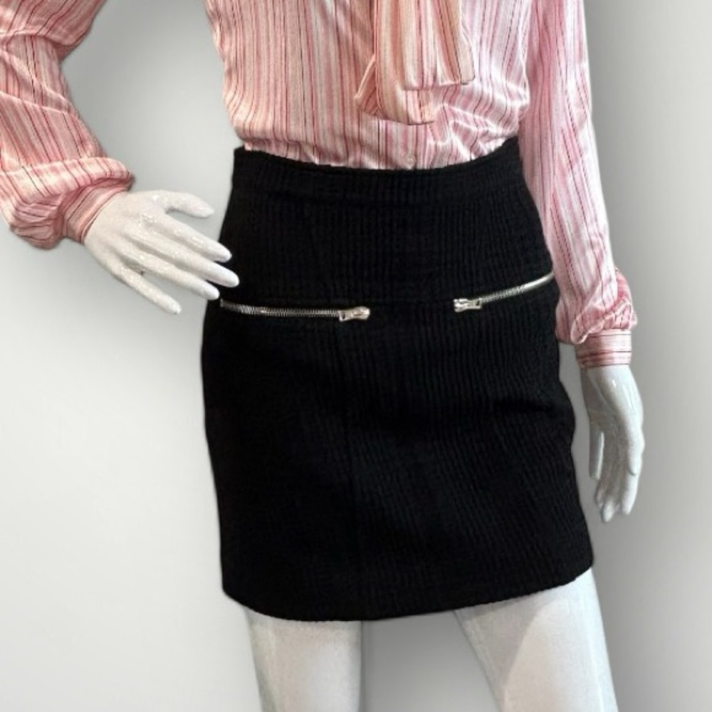Missoni Killer Zipper Micro Mini Skirt